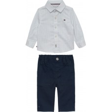 TOMMY HILFIGER βρεφικό σετ αγόρι KN0KN02206-C1G μπλε